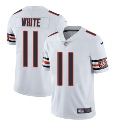 Men's Nike Chicago Bears #11 Kevin White White Vapor Untouchable Limited Player NFL Jersey