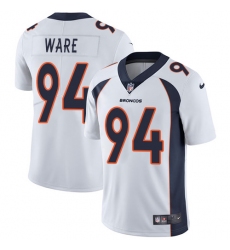 Youth Nike Denver Broncos #94 DeMarcus Ware White Vapor Untouchable Limited Player NFL Jersey