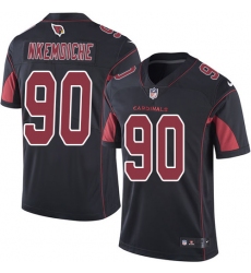 Youth Nike Arizona Cardinals #90 Robert Nkemdiche Limited Black Rush Vapor Untouchable NFL Jersey