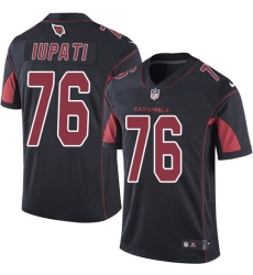 Youth Nike Arizona Cardinals #76 Mike Iupati Limited Black Rush Vapor Untouchable NFL Jersey