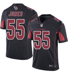 Men's Nike Arizona Cardinals #55 Chandler Jones Elite Black Rush Vapor Untouchable NFL Jersey