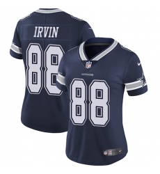 Women's Nike Dallas Cowboys #88 Michael Irvin Navy Blue Team Color Vapor Untouchable Limited Player NFL Jersey