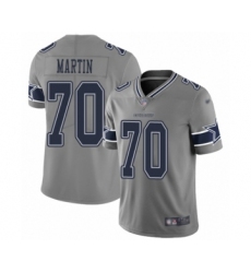 Women's Dallas Cowboys #70 Zack Martin Limited Gray Inverted Legend Football Jersey