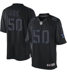 Youth Nike Dallas Cowboys #50 Sean Lee Limited Black Impact NFL Jersey