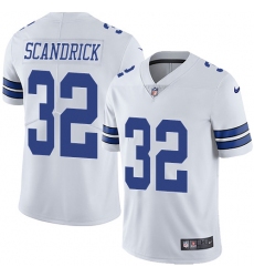 Youth Nike Dallas Cowboys #32 Orlando Scandrick White Vapor Untouchable Limited Player NFL Jersey