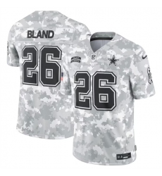 Men's Dallas Cowboys #26 DaRon Bland 2024 Arctic Camo Salute To Service Limited Stitched Football Jersey