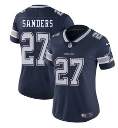Women's Dallas Cowboys #27 Miles Sanders Navy 2025 Vapor Untouchable Limited Football Stitched Jersey(Run Small)