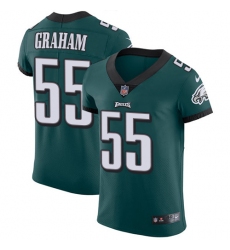 Men's Nike Philadelphia Eagles #55 Brandon Graham Midnight Green Team Color Vapor Untouchable Elite Player NFL Jersey