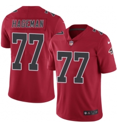 Youth Nike Atlanta Falcons #77 Ra'Shede Hageman Limited Red Rush Vapor Untouchable NFL Jersey