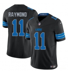 Men's Detroit Lions #11 Kalif Raymond Black 2024 F.U.S.E. 2nd Alternate Vapor Limited Football Stitched Jersey