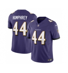 Men's Baltimore Ravens #44 Marlon Humphrey Purple 2023 F.U.S.E Vapor Jersey