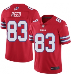 Men's Nike Buffalo Bills #83 Andre Reed Limited Red Rush Vapor Untouchable NFL Jersey