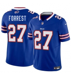 Men's Buffalo Bills #27 Darrick Forrest Blue 2025 F.U.S.E. Vapor Untouchable Limited Football Stitched Jersey