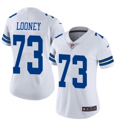 Women's Nike Dallas Cowboys #73 Joe Looney White Vapor Untouchable Limited Player NFL Jersey