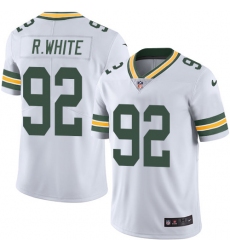Youth Nike Green Bay Packers #92 Reggie White White Vapor Untouchable Limited Player NFL Jersey
