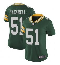 Women's Nike Green Bay Packers #51 Kyler Fackrell Green Team Color Vapor Untouchable Limited Player NFL Jersey