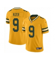 Youth Green Bay Packers #51 Kyler Fackrell Limited Gold Inverted Legend Football Jersey