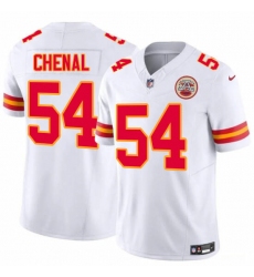 Women's Kansas City Chiefs #54 Chenal Chiefs White 2024 F.U.S.E. Vapor Untouchable Limited Stitched Football Jersey