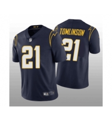 Men's Los Angeles Chargers #21 LaDainian Tomlinson Navy Vapor Untouchable Limited Stitched Jersey